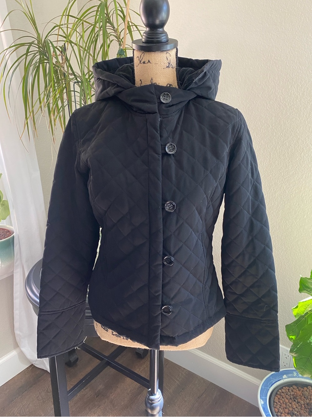 Calvin Klein Quilted Hooded Jacket